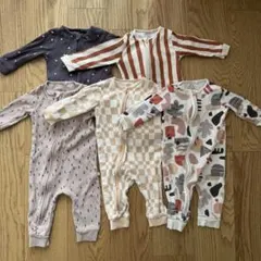 NEXT ロンパース・カバーオール 5点セット 80サイズ