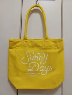 Sunny Days トートバッグ イエロー