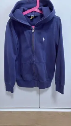 Polo Ralph Lauren ☆ネイビー フードパーカー M(8-10)