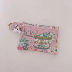 ファスナーポーチ　ユキエモン648 ハンドメイド