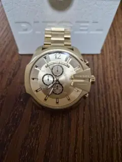 DIESEL ディーゼル クロノグラフ ゴールドカラー DZ-5302 - メルカリ