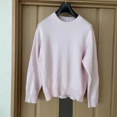 GU スウェットライクニットオーバーサイズプルオーバー　サイズS 【記名あり】