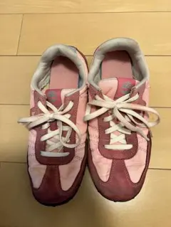 コスプレ用　撮影用　ティンバーランド　ピンク スエード レディーススニーカーのサムネイル