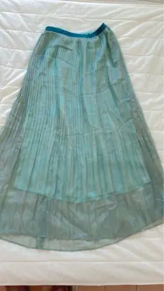 ニコアンド　ロングプリーツスカート