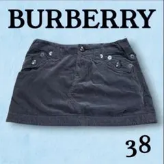 BURBERRY バーバリーブルーレーベル　38 Mサイズ　ミニスカート