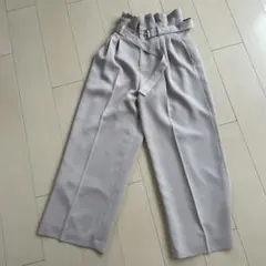 FRAY.I.D ベージュ ワイドパンツ0サイズ