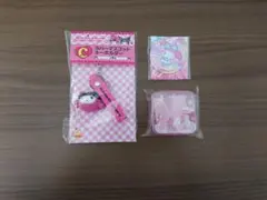 マイメロ １番くじ ラバーストラップ 缶ミラー クリアケース セブンイレブン