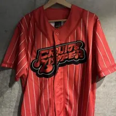 FRUITS ZIPPER ベースボールシャツ レッド - メルカリ