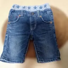 DOUBLE.B デニムハーフパンツ 90cm