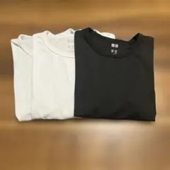 UNIQLO エアリズム半袖Tシャツ 3枚セット XLのサムネイル