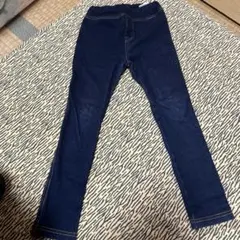 ダークブルースキニーデニムパンツ