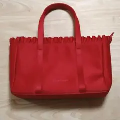 【値下げ】ジルスチュアート　ハンドバック　赤色