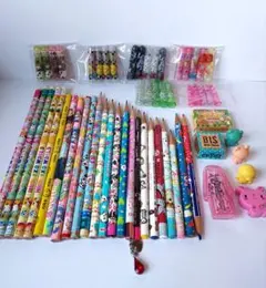 平成レトロ 鉛筆 消しゴム 鉛筆キャップ まとめ売り