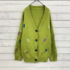 ELFSACK ニットカーディガン Mサイズ ゆるダボ 人気完売級 韓国系