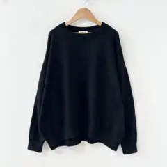 EVERYDAYベーシックニット　ブラック ベーシック ニット（ニット／セーター）｜Deuxieme Classe
