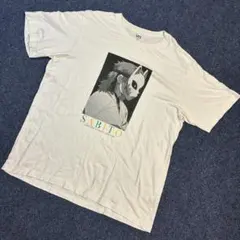 3334] 鬼滅の刃 錆兎 Tシャツ 古着 白 ホワイト UNIQLO UT
