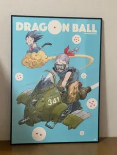 ドラゴンボールB2ポスター未使用　孫悟空&ブルマ　創刊50周年週刊少年ジャンプ展 絶版】ドラゴンボールB2ポスター 孫悟空&ブルマ 創刊50周年週刊少年