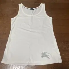 BURBERRY LONDON ノースリーブ　タンクトップ　ホワイト