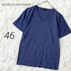 ま*ん様 ミッシェルクランオム Tシャツ Vネック 半袖 インナー メンズ 46のサムネイル