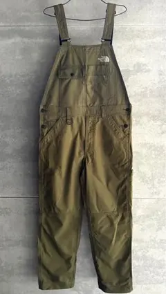 ノースフェイス オーバーオール Sサイズ カーキ オリーブ