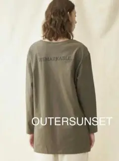 OUTERSUNSET アウターサンセット トップス　ロンT