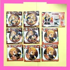 鬼滅の刃 煉獄杏寿郎 缶バッジ 名場面 ジオラマフィギュア セット