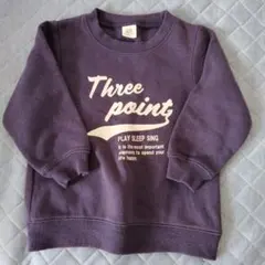 devirock パープル トレーナー 100cm