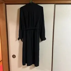 aiko様専用ブラックロングドレス ベルト付き