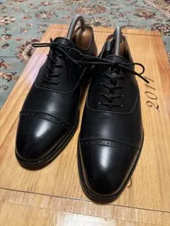 SCOTCH GRAIN】ストレートチップ 黒 26cm 【シューキーパー付】 - メルカリ