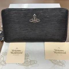 超良品‼️ 現行　ヴィヴィアンウエストウッド　長財布　オーブ　ラウンドファスナー