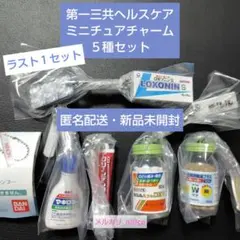 第一三共ヘルスケア ミニチュアチャーム ５種セット 即購入可