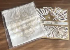 ディオール　正規品　dior ポーチ　巾着　顧客限定　ノベルティ ショッパー付き