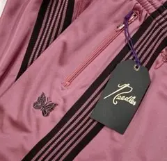 【最終値下げ】　needles トラックパンツ　XS ピンク　ブラウン 新品 NEEDLES トラックパンツ ナロー Mサイズ ニードルス ピンク