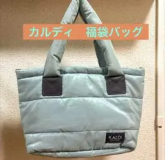 新品未使用！【KALDI】福袋 ミニバック ミントグリーン