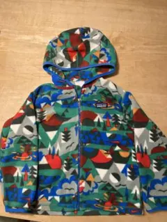 patagonia フリースジャケット 4T マルチカラー