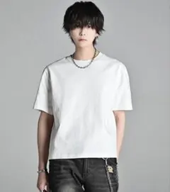【ADRER】ベーシック クルーネック Tシャツ ホワイト