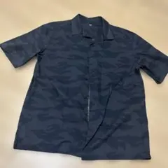 【9/30まで】ユニクロ　オープンカラーシャツ　Mサイズ