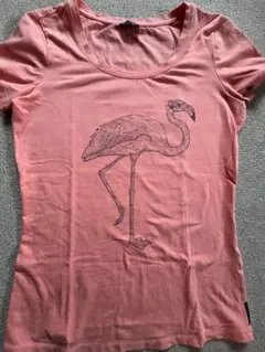 ARMANI JEANS フラミンゴプリント Tシャツのサムネイル