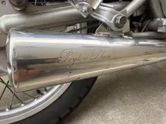 ペイトンプレイス　メガホンマフラー　SR400(キャブ車用) ステンレスメガホンマフラー JMCA認定 ペイトンプレイス