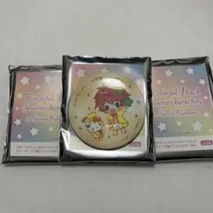 カラフルピーチ　じゃぱぱ　缶バッジ3個　サンリオ