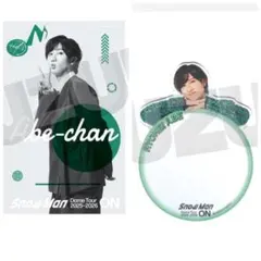 阿部亮平 SnowMan ON クリアステッカー/ミラーステッカー２点セット