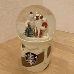 Starbucks ベアリスタ スノードーム クリスマス