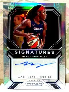 wnba Myisha Hines-Allen サイン auto topps