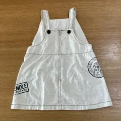 BEBE ジャンバースカート オフホワイト