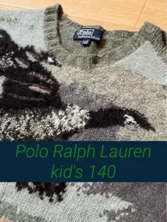 【✨レア】Polo RalphLauren カシミア混　キッズセーター140