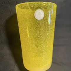 お値下げ！琉球ガラス イエロー 中型
