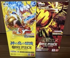 ONE PIECEカード　テープ付き　各1BOX