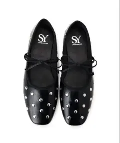 SY UNITED ARROWS スタッズ フラットシューズ　23のサムネイル