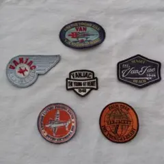 VAN JACKET ヴァンヂャケット コレクションワッペン六枚セット