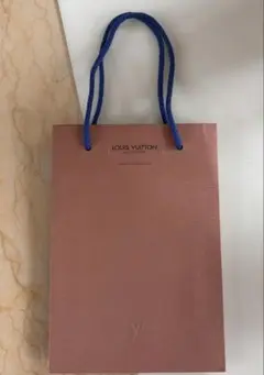 LOUIS VUITTON ショップ袋 ショッパー ピンク ブルーのサムネイル